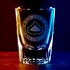 7.62 Design U.S. Army Private 1st Class Etched 2 oz. Shot Glass view 3