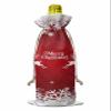 10 Pcs Premium Wine Bottle Gift Bags with Drawstring Happy New Year Funny Moose with Red White Christma Reusable Wine Gift Bag for Christmas, Wedding,Holiday Party, Housewarming, Home Storage view 2
