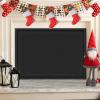 CADARA Fireplace Blocker Blanket Stops Heat Loss, Magnetic Fireplace Draft Stopper, Indoor Fire Place Draft Cover with Hook and Loop Tapes, Cold Air Blocker Save Energy, Black 33" W x 29" H view 1
