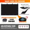 CADARA Fireplace Blocker Blanket Stops Heat Loss, Magnetic Fireplace Draft Stopper, Indoor Fire Place Draft Cover with Hook and Loop Tapes, Cold Air Blocker Save Energy, Black 33" W x 29" H view 2