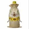 10 Pcs Premium Wine Bottle Gift Bags with Drawstring Sunflower Garland Animal Badge Bee Beehive Reusable Wine Gift Bag for Christmas, Wedding, Birthday,Holiday Party, Housewarming, Home Storage view 2