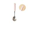 Bulk Spoons Set 304 Stainless Steel Spoon Children's Long Handle Western Food Spoon Cute Spoon Spoons for Eating (Color : 2) view 1