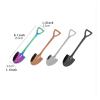 Bulk Spoons Set Long Handle Cake Spoon Household Dessert Spoon Stainless Steel Stirring Spoon Shovel Spoon Spoons for Eating (Color : A) view 2