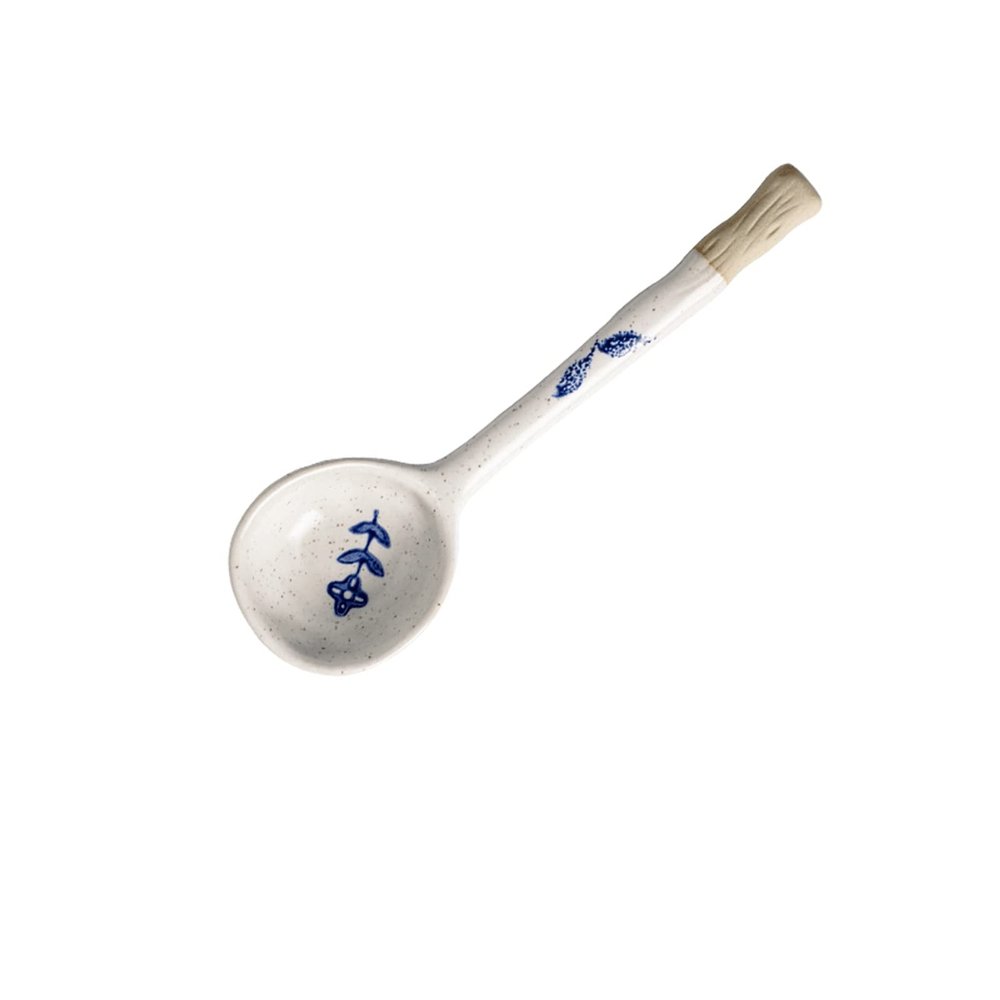 Bulk Spoons Set Ceramic Household Soup Multi-style Small Spoon Tableware Spoon Spoons for Eating (Color : C)