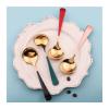 Bulk Spoons Set 304 Stainless Steel Spoon Round Head Small Spoon Chinese Chopsticks Four-piece Set Gift Box Spoons for Eating (Color : Silver) view 4
