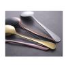 Bulk Spoons Set Pointed Rice Spoon Main Meal Spoon Stainless Steel Dessert Spoon Small Spoon Soup Spoon Mirror Silver Spoons for Eating (Color : Black) view 3