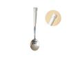 Bulk Spoons Set 304 Stainless Steel Spoon Children's Long Handle Western Food Spoon Cute Spoon Spoons for Eating (Color : 5) view 1