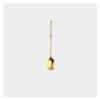 Bulk Spoons Set Dessert Coffee Scoop 304 Stainless Steel Golden Home Ice Cream Cute Delicate Ceramic Stirring Spoon Spoons for Eating (Color : F) view 1