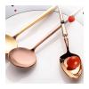 Bulk Spoons Set Stainless Steel Long Handle Spoon Main Meal Household Spoon Golden Spoon Spoon Spoons for Eating (Color : C) view 4