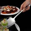 Bulk Spoons Set Rice Spoon Long Handle Soup Porridge Rice Scoop Spoon Dinnerware Kitchen Tools Rice Spoon Home Flatware Spoons for Eating (Color : Small square spoon) view 2