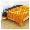 Blanket Queen Size Chunky Knit Blanket Throw Sofa Cover Toweling Coverlet Travel Large Throw Blanket Travel Pillows (Color : Yellow, Size : 200X230cm) view 1
