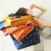 Blanket Queen Size Chunky Knit Blanket Throw Sofa Cover Toweling Coverlet Travel Large Throw Blanket Travel Pillows (Color : Yellow, Size : 200X230cm) view 3
