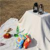 Bannr Blanket Queen Size Knitting Picnic Blanket Outdoor Picnic Mat Soft Sofa Blankets Towel Nap Travel Pillows (Color : 5, Size : XL 130x180cm) view 2