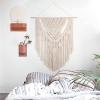 Bannr Blanket Queen Size Tapestry with Tassel Cotton for Living Room Bedroom Home Decoration Travel Pillows (Size : 115X100CM) view 4
