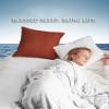 BB BLINBLIN Cooling Weighted Blanket Heavy Blanket,Premium Soft and Comfortable Material and Glass Beads (Light Grey, 80''x87'' 25lbs), Two Persons(110~190lb) Sharing Use on Queen/King Bed view 2