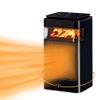 Uthfy Electric Space Heater,1000W/1500W Quiet PTC Ceramic Portable Heater,Fireplace Desk Heater with Thermostat,24H Timer,Oscillation,Overheat Tip-over Protection, Black, 5.9*4.9*10.5 " (HPC-1510YL) view 1