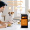 Uthfy Electric Space Heater,1000W/1500W Quiet PTC Ceramic Portable Heater,Fireplace Desk Heater with Thermostat,24H Timer,Oscillation,Overheat Tip-over Protection, Black, 5.9*4.9*10.5 " (HPC-1510YL) view 3