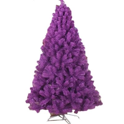 Purple Christmas Tree Premium Christmas Tree for Fullness Artificial Christmas Tree with Metal Stand Christmas Decoration Gifts (Color : Purple, Size : 120cm(47.2inches))