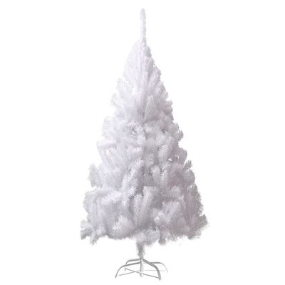 Luxurious Artificial Christmas Tree White Christmas Tree and Christmas Tree Metal Stand Christmas Decoration Gifts (Color : White, Size : 180cm(70.8inches))