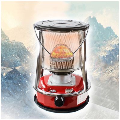 Kerosene Stoves, Indoor Kerosene Stove Heater, Camping Kerosene Stove Burner, Kerosene Stoves for Ice Fishing, Cooking, Heating, Mobile Kerosene Heaters,4.6Lred
