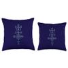 Astarstafur Iceland Love Sigil Magic Runic Symbolism Sorcery Throw Pillow view 3