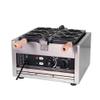 MNSSRN Fishcake Machine, Electric Fish-Shaped Cake Waffle Machine, Ice Cream Too Much Burner Rotary Machine, Porous Design, Restaurant Home,B view 1