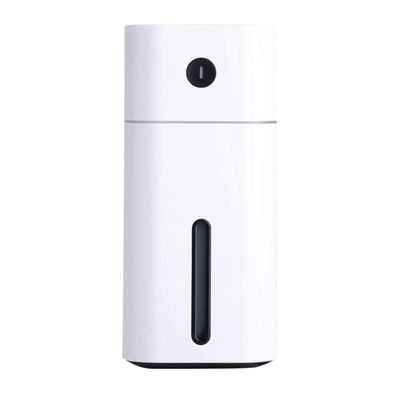 Feiyx Portable Humidifiers,Portable Cool Mist Humidifier for Bedroom Travel Baby,USB 180mL Auto Shut-Off 7 Colors LED Light for Vehicle Home Office Desk,Easy to Clean Home Humidifier (Color : White)