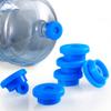 3 & 5 Gallon Water Jug Cap Reusable, Non-Spilling 55mm Water Bottle Dispenser Caps, Silicone 5 Gal Jug Replacement Caps Lids Anti Splash (Ocean Blue, 6 Pack) view 1