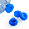 5 Gallon Water Jug Cap Reusable, Non-Spilling 55mm Water Bottle Dispenser Caps, Silicone 5 Gal Jug Replacement Caps Lids Anti Splash (Ocean Blue, 3 Pack) view 1