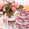 BLISSUR Cupcake Stand Tower, 2 Pack, White, 3 Tiered, Cup Cake Stand Cardboard Dessert Holder for Parties (White) view 2