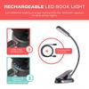hooga Amber Book Light, Blue Light Blocking - Dual Mode Rechargeable Night Reading Light, 1600K Amber and 625nm Red for Reading in Bed at Night. Gift for Students, Kids, Travel, Study. view 4