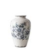 Vase Chinese Ceramic Porcelain Vase Home Decor Flower Vase for Shelf Home Dcor Japanese Vase 10.5 Inch,Sophisticated Vessel for Wedding Decorative Branches and Dried Flower,V view 3