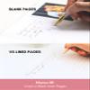 Lamare Blank Page Wedding Guest Book Polaroid Guest Book for Wedding Reception, Baby Shower, Birthday, Bridal Shower and Special Event Guestbook A Stylish Sign in Book for Party view 4