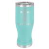 LaserGram 14oz Vacuum Insulated Pilsner Mug, Bible Verse John 14-6, Personalized Engraving Included (Teal) view 1
