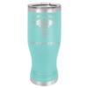 LaserGram 14oz Vacuum Insulated Pilsner Mug, Pediatrics, Personalized Engraving Included (Teal) view 1