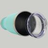 LaserGram 14oz Vacuum Insulated Pilsner Mug, Pediatrics, Personalized Engraving Included (Teal) view 2