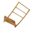 LIFKOME Towel Rack and Clothes Hanger Sturdy Floor Clotheshorse for Bathroom and Laundry Room Elegant Design Lightweight Suitable for Bedroom Balcony and Dormitory view 1