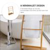 LIFKOME Towel Rack and Clothes Hanger Sturdy Floor Clotheshorse for Bathroom and Laundry Room Elegant Design Lightweight Suitable for Bedroom Balcony and Dormitory view 3