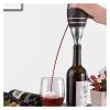 wrtgerht Mini Power Small Pump Barrel Wine Pourer Decanter Electric Cider Pump Aerator Machine Wine Juice Bottle Pourer (Color : Rose Red) view 2