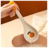 Bulk Spoons Set Large Spoon Ceramic 2 Pcs White Porcelain Spoons Used For Ramen Dumplings Cereals Dishwasher Cleaning Large And Small Spoon Spoons for Eating view 3
