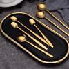 Bulk Spoons Set 12pcs/Set Coffee Spoon Stainless Steel Golden Mini Teaspoons Sugar Dessert Spoon Ice Cream Soup Spoon Kitchen Accessories Spoons for Eating view 3