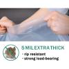 [1-Pack 5-Mil] HOMEIDEAS Mattress Bag (Queen/King) for Moving and Storage Opaque Mattress Disposal Bag - Heavy Duty & Tear Resistant view 3