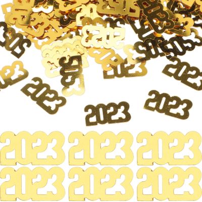 5 2023 2023 Confetti Glitter Confetti for Table Confetti for Party Decor Scatters for Decor Party Confetti for Table Photo Props New Year Party Decorations Funny Confetti