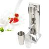 Beach DrinkMaster Electric Drink Mixer, Stainless Steel Electric milk shaker Blender Maker Drink Tea Mixer Machine, Restaurant-Quality Retro Milkshake Maker 180W view 4