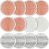 Mop Pads Replacement for Bissell Spinwave/Spin Wave/Crosswave,Expert/Pet/Cordless Hard Floor 20399 23157 2039A 2124A 20393 2039T 2039W 20391 2307 2315A Spin waveMop Refill Heavy Scrub Pad-(6+4+2) view 1