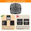 Air Fryer Accessories for Instant Pot Vortex Plus 6 in 1 5.7QT 6 QT Gourmia GAF735 6 QT Air Fryer, Replacement Parts Tray Rack Grill Plate Grill Pan Crisper Plate, Dishwasher Safe view 2