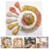 156pcs Dusty Pink Retro Blush Gold Sand White Balloon Garland Kit Arch, 5''/12''/18'' Different Sizes Retro Rose Latex Balloons For Wedding Engagement Baby&Bridal Shower Birthday Party Decoration view 3