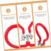 3 Pcs Manganese Steel Carboy Handle for 5 Gallon Glass Bottles Pvc-Covered Portable Lifting Tool for Home Brewing and Beer Making view 4