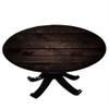 VBTGVE Wood Plank Round Fitted Tablecloth, Wood Plank Texture Print, Elastic Edge, Waterproof and wipeable, for Dining Tables, Buffet Parties and Camping, Fit for 56" Table view 1