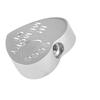 SHEIL in Memory of Pet Cremation Jewelry - Dog/cat Paw Print in My Heart Stainless Steel Memorial Urn Necklace for Ashes view 2